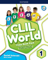 CLIL World Social Sciences 1. Class Book Pack (Madrid) | Varios autores | 9780190547073 (OXFORD)